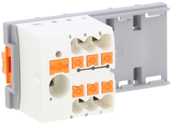 Phoenix Contact PTFIX paskirstymo blokas 6/6X2.5-NS35 WH 3273078