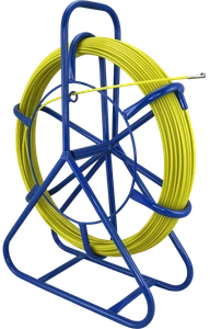 Q-LANTEC stiklo pluošto kabelio traukiklis FRP Ø4,5 mm, 50 m be ratų
