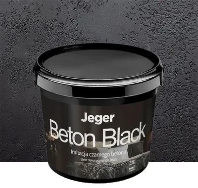 Carruzzo PLASTER DECOR JEGER BETON Juodas 7KG