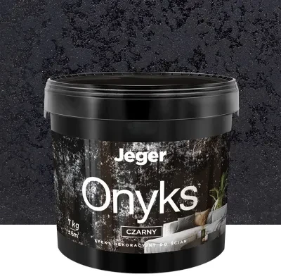 PLASTER JEGER ONYKS Juodas 7KG
