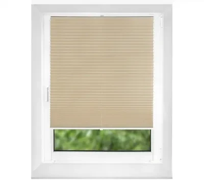 Domoletti PLISUOTOS ŽALIUZĖS PEARL THERMO 120X170 SMĖLIO SPALVOS