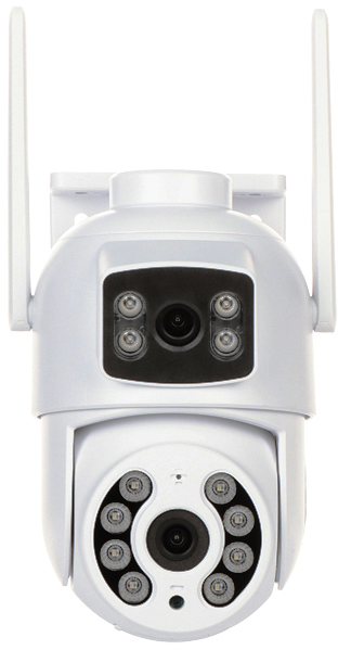 Apti Itstpl DVIGUBA IP KAMEROS SUKAMAS LAUKO APTI-W21SD3-TUYA Tuya Smart Wi-Fi, - 1080p: 3,6 mm