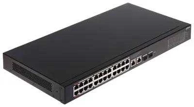 Šakotuvas SWITCH POE CS4228-24GT-375 24 PRIEVADŲ SFP DAHUA