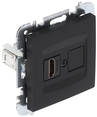 HDMI lizdas SANTRA juodas