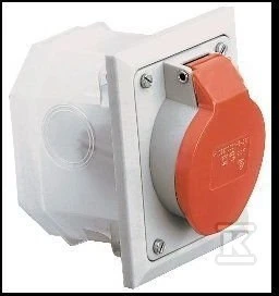 Polam Nakło 16A 3P + N + Z IP44 izoliuotas p / t 220 / 380V 2622- 420