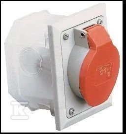 Polam Nakło lizdas 32A 3P+N+Z IP44 izoliuotas p/t 230/40V 2642-420