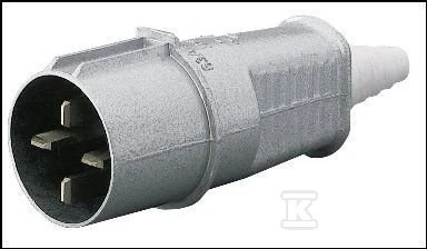 Polam-Nakło WT.63A 3P+SU IP44 METODAIS.500V PLOKŠČIASIS VARŽTAS.