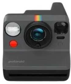 „Polaroid Now Gen 3 Juodas“ rinkinys su spalvota plėvele (8 nuotraukos)