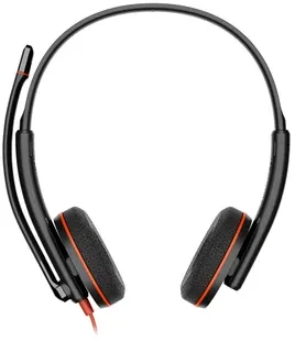 Hewlett Packard (HP) HP Poly Blackwire 3220 stereo USB-C ausinės + USB-C/A adapteris