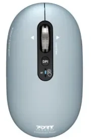 PORT CONNECT Pure MAC, Belaidė įkraunama pelė, Bluetooth, FreeWheel, 3200 DPI, Storm