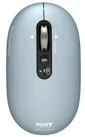 Port Designs PORT CONNECT Pure MAC, Belaidė įkraunama pelė, Bluetooth, FreeWheel, 3200 DPI, Storm