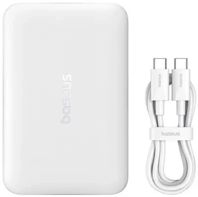 Baseus EnerFill FM11 Ultra-Mini MagSafe 10000 mAh 22.5W balta