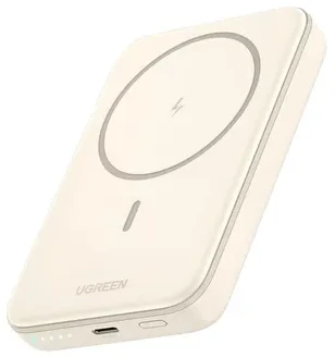 LiPo išorinis akumuliatorius (Powerbank) 10000mAh 20W bevielis QI 15W, su magnetu Magsafe PB561 UGREEN