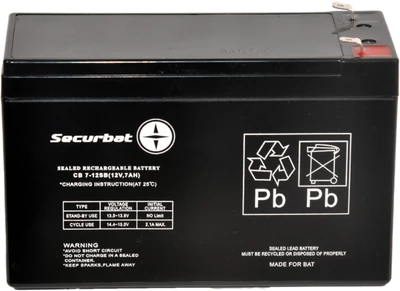 Powerbat Akumuliatorius AGM SECURBAT 12V 7Ah