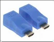 HDMI signalo plėtinio adapterių pora