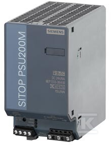Siemens Maitinimo šaltinis stabilizowany SITOP PSU200M 5A 120/230-500V AC 24V DC (6EP1333-3BA10)