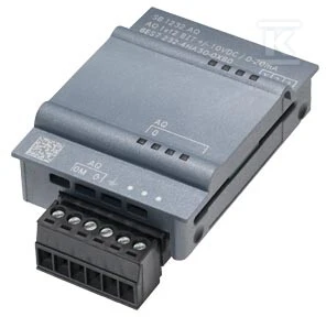 „Siemens“ modulio išplėtimas 1 analoginis išėjimas 10 V nuolatinė srovė 0–20 mA S7 200 (6ES7232-4HA30-0XB0)