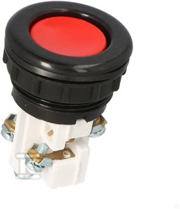Promet Control mygtukas 38mm raudonas su spyruokliniu grąžinimu - W0-N1-1KP C