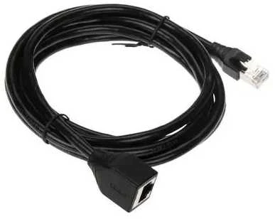 UNITEK Cat 6 STP 8P8C RJ45 Ethernet ilgintuvas M/F 2m C1896BK-2M