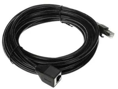 UNITEK Cat 6 STP 8P8C RJ45 Ethernet ilgintuvas M/F 5m C1896BK-5M