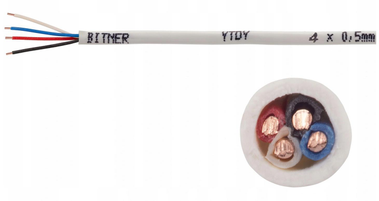 INTERCOM ALARM CABLE BITNER YTDY 4X0,5 - 100M