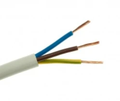 Elektrokabel OMY elektros kabelis 3x1.5 300/300V juodas