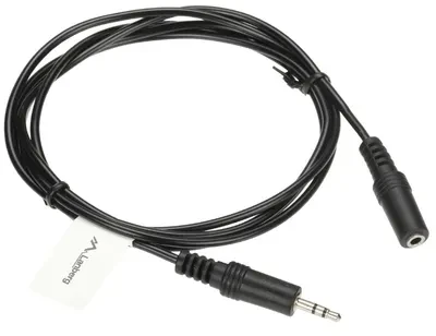 LANBERG CA-MJFJ-10CC-0015-BK stereo laidas Mini Jack M ->Mini Jack F 1,5 m