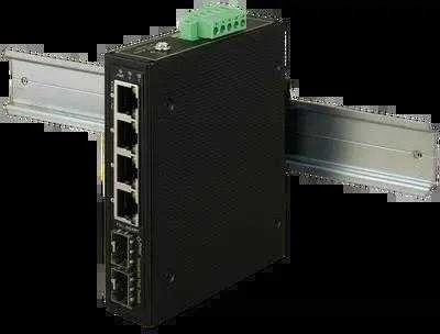 Šakotuvas Pulsar ISFG64 pramoninis komutatorius ISFG64 (4xPoE, 2xSFP)