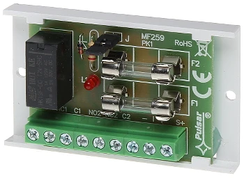 Pulsar AWZ-513 relinis modulis su saugikliais