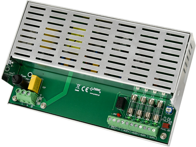 Stabilizuotas impulsinis maitinimo šaltinis 4 HD kameroms Pulsar HPSDC-12V4X1A 12V/4A/4×1A/TOPIC