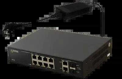 Šakotuvas SWITCH POE SFG-108 8 PRIEVADŲ SFP PULSAR