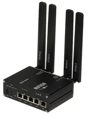 Teltonika | PRAMONINIS 5G MARŠRUTIZATORIUS | RUTX50 | 802.11ac | 867 Mbps | 10/100/1000 Mbps Mbps | Ethernet LAN (RJ-45) jungtys 5 | Tinklo palaikymas: Taip | MU-MiMO: Taip | 5G | Antenos tipas: Vidinė