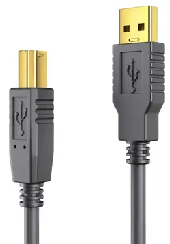 PureLink DS2000-100 kabelis USB USB 2.0 10 m USB A USB B 0,48 Gbit/s Juodas