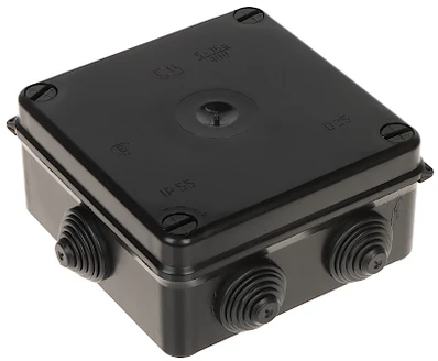 ATSIŠAKOJIMO DĖŽUTĖ SU RIEBOKŠLIAIS LUX-135X135/EPN IP55 Elektro-Plast