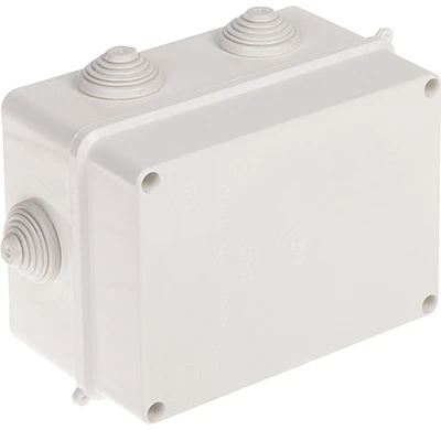 ATSIŠAKOJIMO DĖŽUTĖ SU RIEBOKŠLIAIS LUX-158X118/EPN IP55 Elektro-Plast
