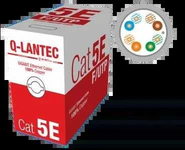 Q Lantec Tinklo Kabelis - Alantec KIF5PVC305Q Pilkas 305 m Cat5e F/UTP (FTP)
