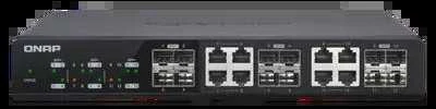 Šakotuvas QNAP QSW-M408-2C tinklo komutatorius Valdomas L2 10G Ethernet (100/1000/10000) Balta