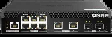 Šakotuvas QNAP QSW-M2106-4S