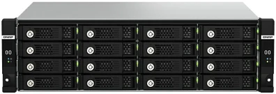 Serveris QNAP SAS12Gb/s dvigubo valdiklio 3U 16 lizdų serverio šasi