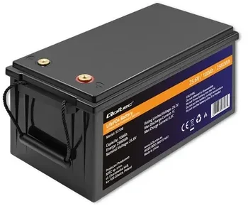 Qoltec Qoltec Akumuliatorius LiFePO4 Litowo-Żelazowo-Fosforanowy | 25.6V | 100Ah | 2560Wh | BMS