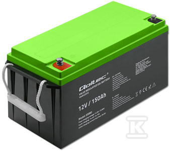 QOLTEC 53082 Gel Baterija 12V 150Ah