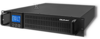 QOLTEC 53945 Nepertraukiamo maitinimo šaltinis UPS RACK 1KVA 800W LCD