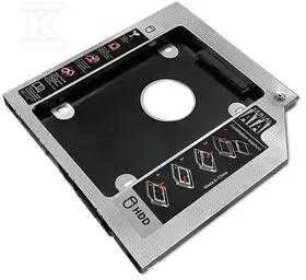 QOLTEC 51868 Kišenė ant antrojo disko 2,5 HDD 9,5 mm