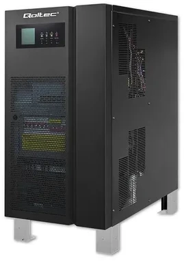 Qoltec Atsarginis maitinimo šaltinis UPS 3 fazių | 20kVA | 16KW | LCD | EPO | SNMP | USB | On-line | Žemo dažnio