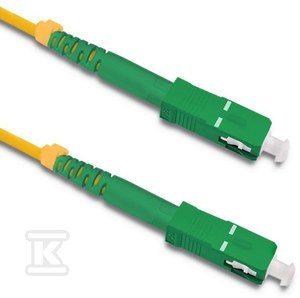 QOLTEC 54287 Qoltec Optic Patchcord SC/APC-SC/APC Singlemode 9/125 G652D Simplex 15m