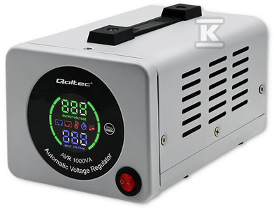 QOLTEC 50723 Automatic Voltage Stabilizer AVR 1000VA