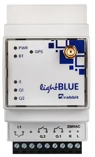 RABBIT Sterownik oświetlenia ulicznego lightBLUE GPS (su anteną zewnętrzną na klej ANT1) RABB7012G1W18