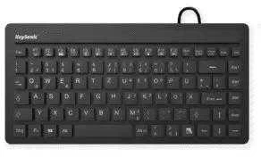 RaidSonic KeySonic KSK-3230IN (DE) klaviatūra Universalus USB QWERTZ German Juodas