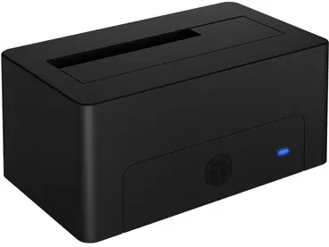 Icy Box Raidsonic | Ledinė dėžė | IB-1121-U3 prijungimo stotis, skirta 1x 2,5"/3,5" SATA I/II/III, USB 3.2 Gen 1, maitinimo šaltinis