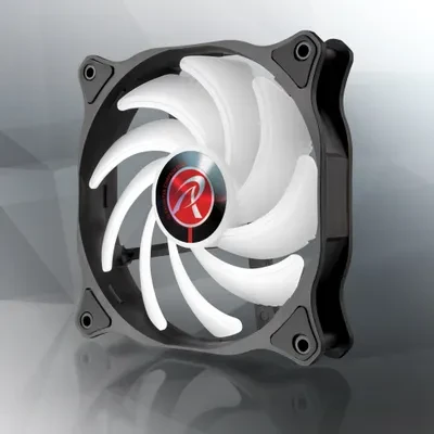 Raijintek EOS 12 RBW ADD korpuso ventiliatorius, 2er-Set su valdikliu- juodos spalvos, 120mm
